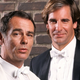 Dean Stockwell and Scott Bakula in Quantum Leap